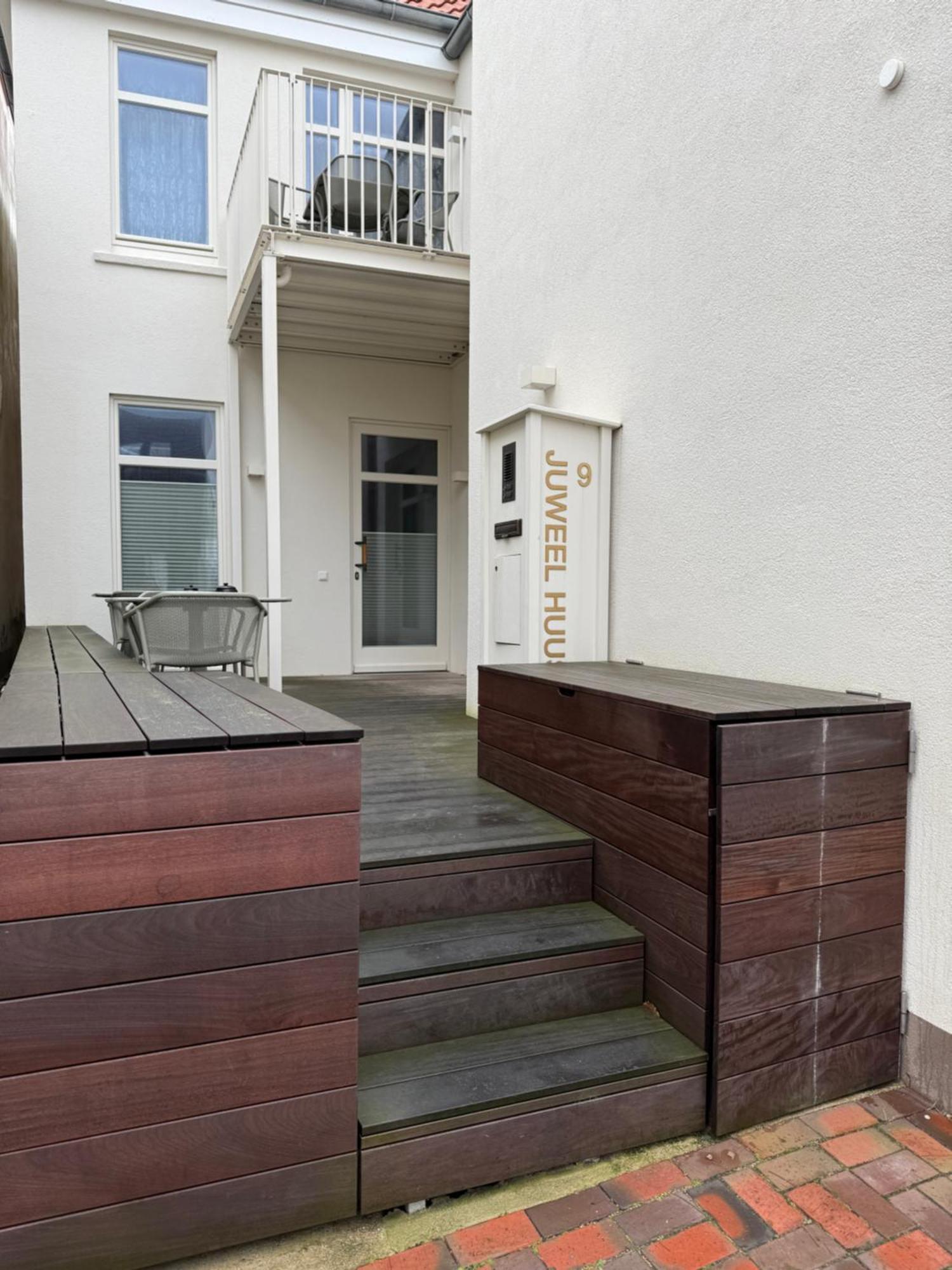 J Huus 4 I 99M I Strand I Kurplatz I Eg I Terrasse I Ruhig I King I Fb Heizung I Privateingang I Huus Design Norderney Bagian luar foto